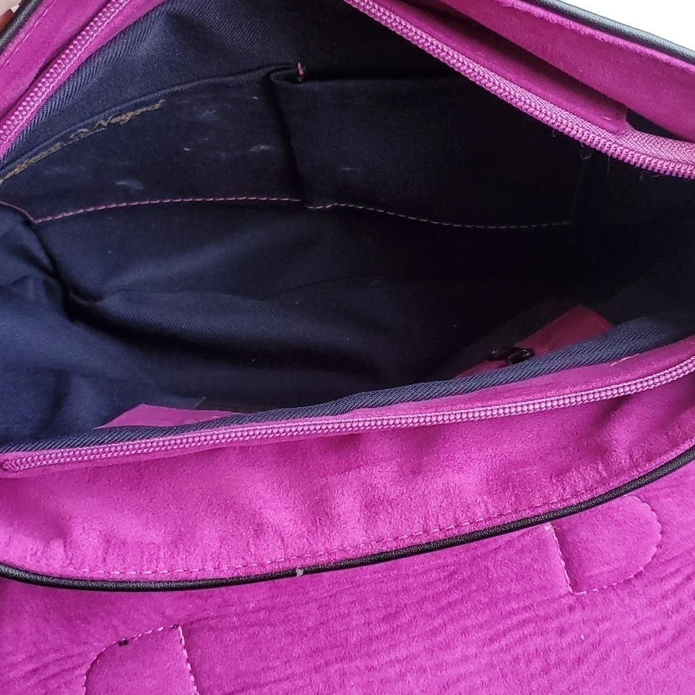 Belleza Negra Butterfly Floral Straw Faux Leather Purse - Picture 8 of 8